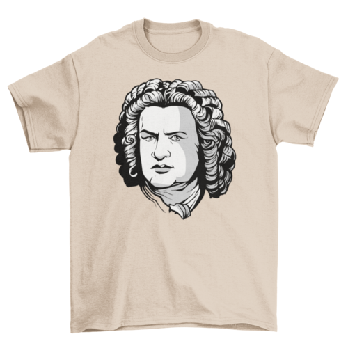 Bach Portrait T-shirt