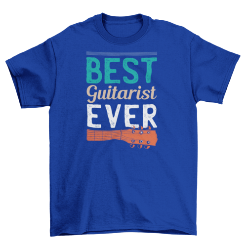 best guitarist ever t-shirt design