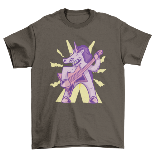 Unicorn Rocker T-shirt Design