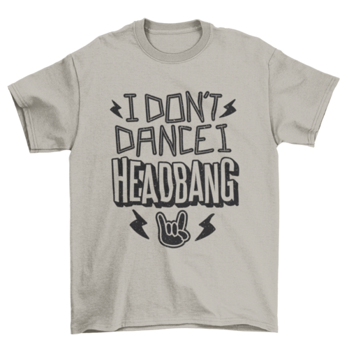 I headbang t-shirt