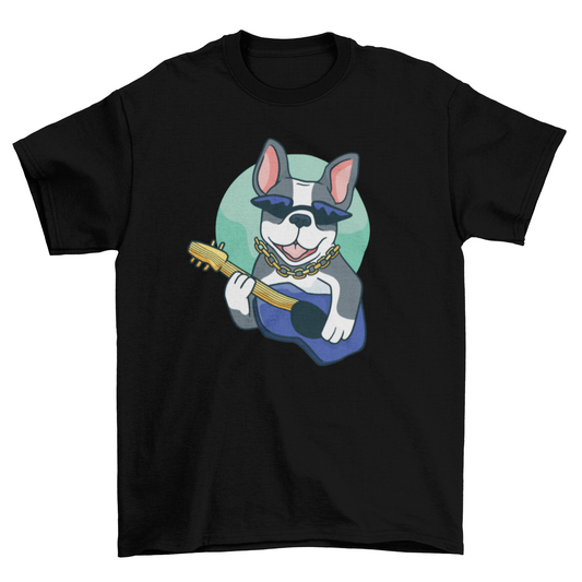 Bulldog guitarist t-shirt