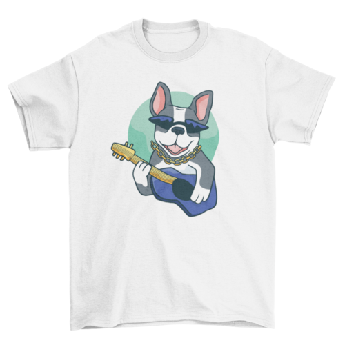 Bulldog guitarist t-shirt