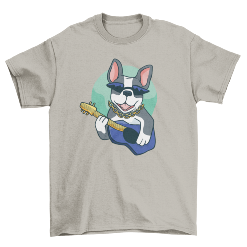 Bulldog guitarist t-shirt