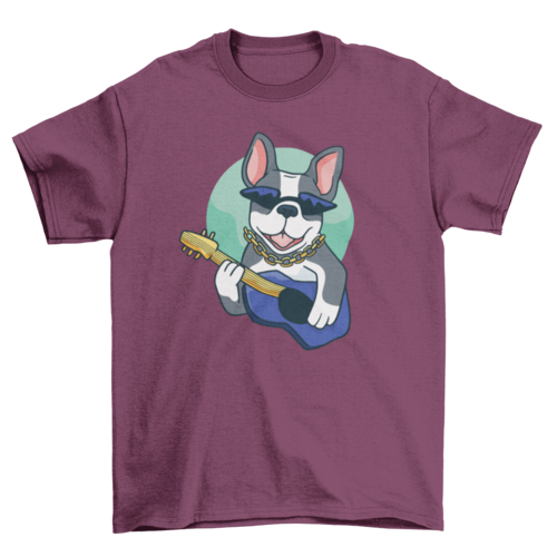 Bulldog guitarist t-shirt