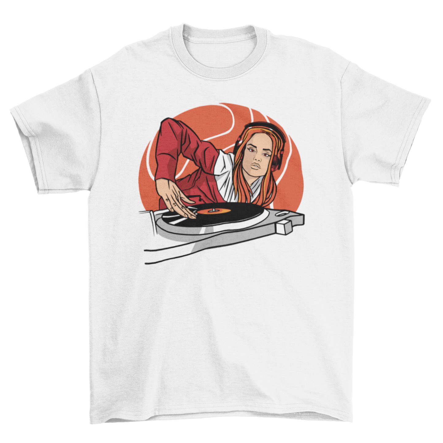 Female DJ t-shirt