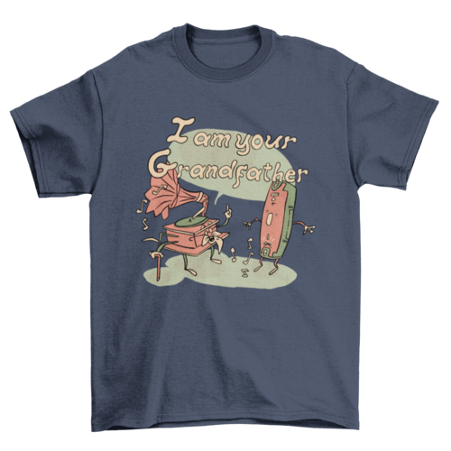 Music players funny quote t-shirt design