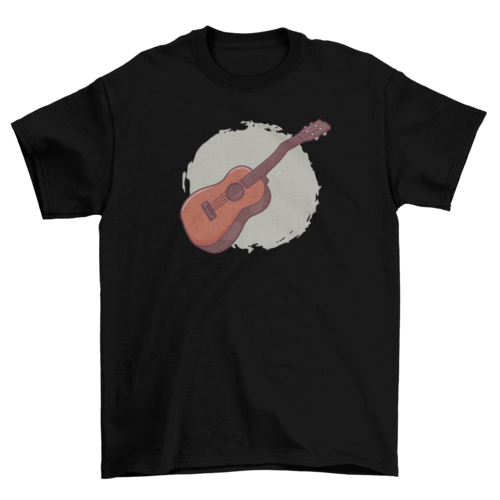 Wooden ukelele t-shirt