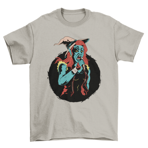 Witch singer musician t-shirt