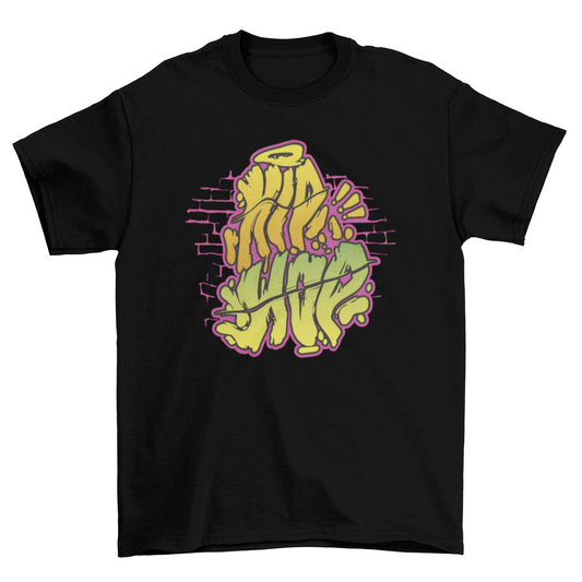 Hip Hop graffiti t-shirt