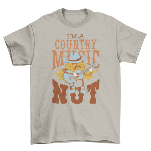 Country music character t-shirt