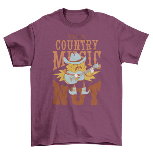 Country music character t-shirt