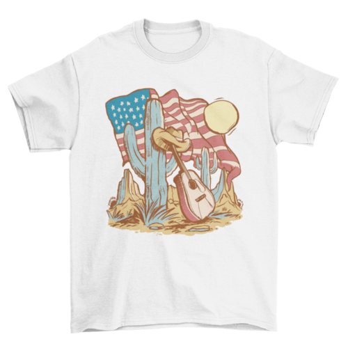 Western country music t-shirt