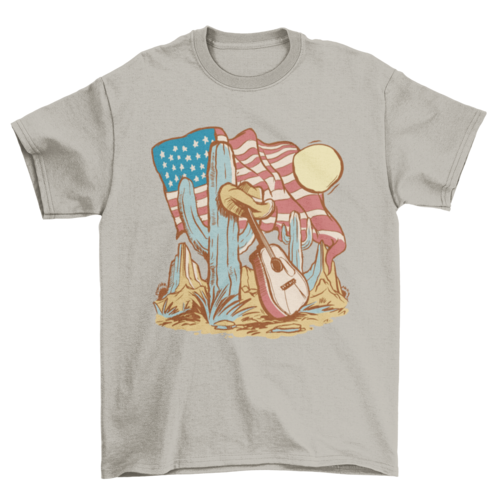 Western country music t-shirt