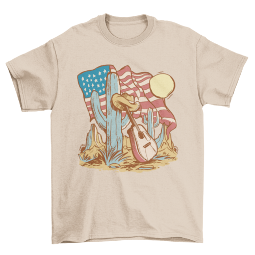 Western country music t-shirt