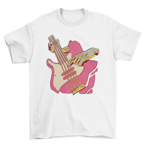 Bass guitar instrument t-shirt