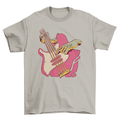 Bass guitar instrument t-shirt