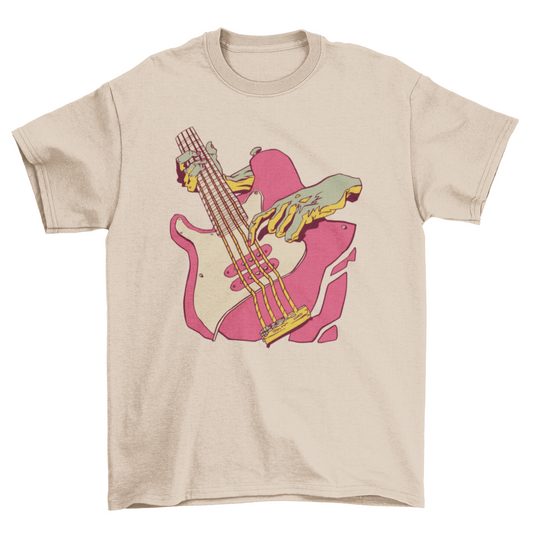 Bass guitar instrument t-shirt