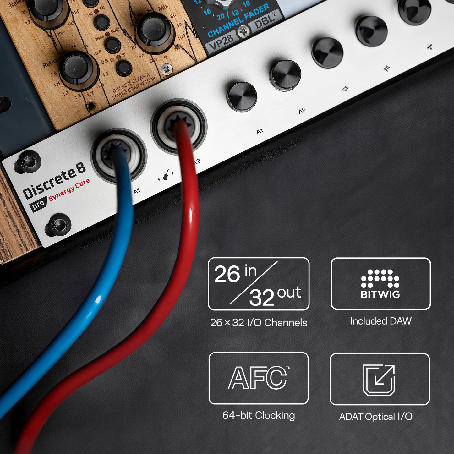 Antelope Audio - Discrete 8 Pro SC | USB & TB Audio Interface