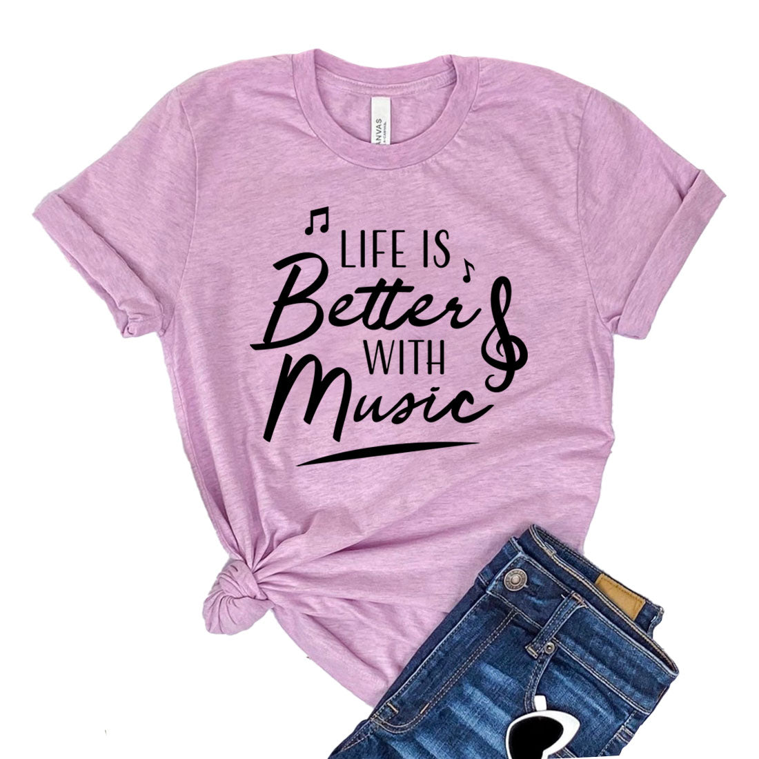 Life Is Better With Music T-shirt