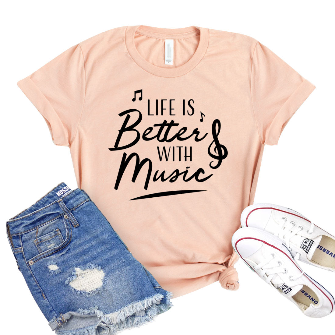 Life Is Better With Music T-shirt