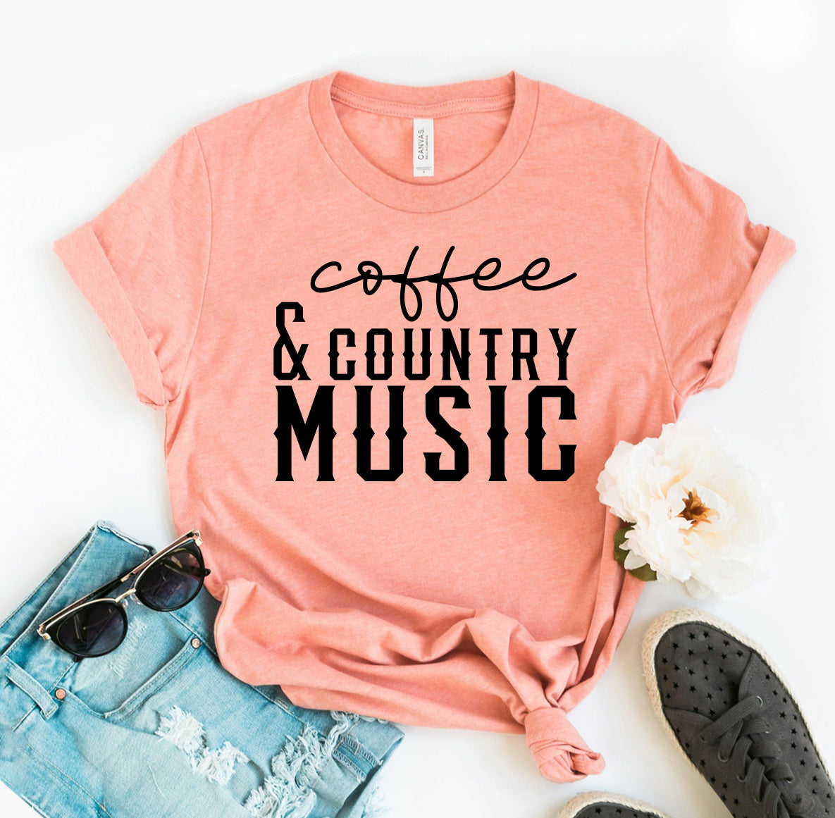 Coffee And Country Music T-shirt