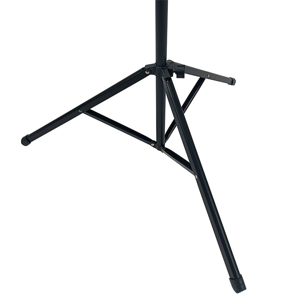 Black Adjustable  Music Sheet Tripod Stand Music Stand Holder Height