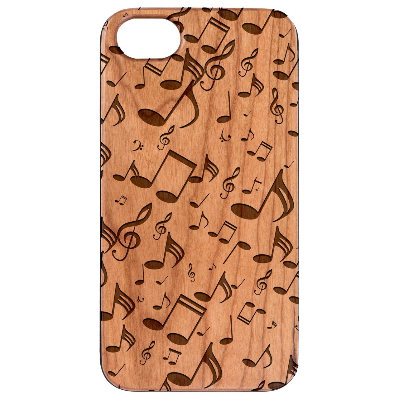 Music Note Pattern - Engraved