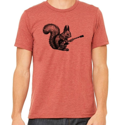 Squirrel Playing Guitar- men's