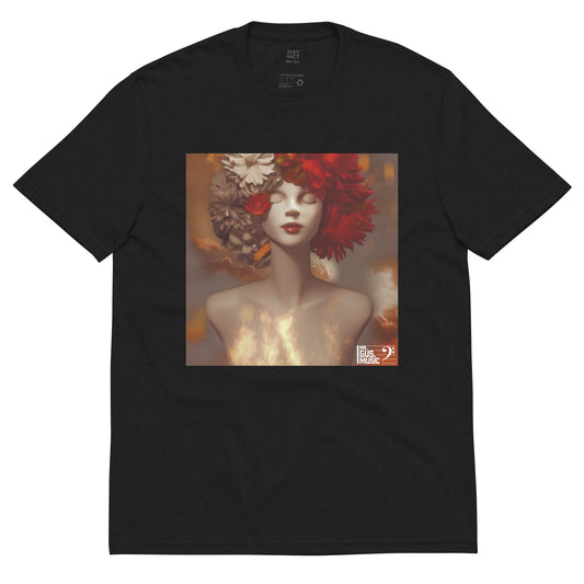 Flower Lady unisex recycled t-shirt