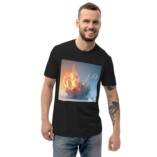 Fire Glass unisex recycled t-shirt